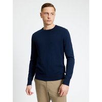 Textured Front Crew Neck Dark