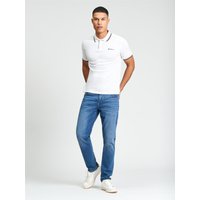 Ben Sherman Enjoy 20% Discount on Slim Tapered Blue Denim Jeans