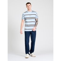 Mixed Stripe Tee Ice