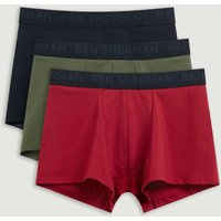 3 Pack Jacquard Logo Trunks