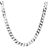 Sterling Silver Mens Link Necklace