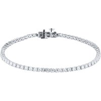 18ct White Gold 3cttw Diamond Tennis Bracelet