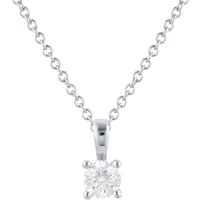 Libretto 18ct White Gold 0.40ct Diamond Pendant