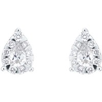 Masquerade 18ct White Gold 0.70cttw Diamond Stud Earrings