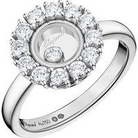 Happy Diamonds Icons Joaillerie Ring In Ethical 18ct White Gold With Diamonds - Ring Size O