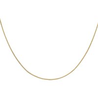 9ct Yellow Gold 60cm (24) Curb Chain 1mm Width at Goldsmiths Jewellery 9ct Yellow Gold 60cm (24) Curb Chain 1mm Width.
