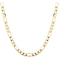 14ct Yellow Gold 5.3mm 20 Inch Figaro Chain