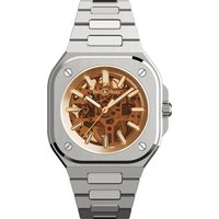 BR 05 Skeleton Golden 40mm Mens Watch at Goldsmiths Jewellery BR 05 Skeleton Golden 40mm Mens Watch.