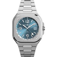 BR 05 GMT Sky Blue 41mm at Goldsmiths Jewellery BR 05 GMT Sky Blue 41mm.