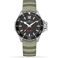 Khaki Navy Frogman 46mm Mens Watch Black at Goldsmiths Jewellery Khaki Navy Frogman 46mm Mens Watch Black.