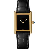 Tank Louis Cartier Watch, Large Model, Manufacture Mechanical Movement With Manual Winding, Case In Yellow Gold