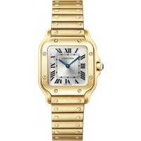 Santos De Cartier, Small Model, Quartz, Yellow Gold