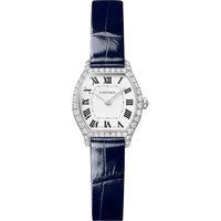 Tortue Watch, Mini Model, High-Autonomy Quartz Movement, 18K White Gold Case