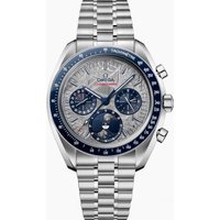 Speedmaster Moonphase 43mm Mens Watch Steel Grey