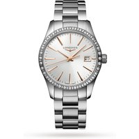 Conquest Classic 34mm Ladies Watch Silver at Goldsmiths Jewellery Conquest Classic 34mm Ladies Watch Silver.