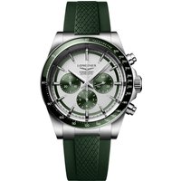 Conquest 42mm Mens Watch Green Rubber Strap at Goldsmiths Jewellery Conquest 42mm Mens Watch Green Rubber Strap.