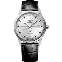 Ultra-Chron Classic 40mm Mens Watch Silver Alligator