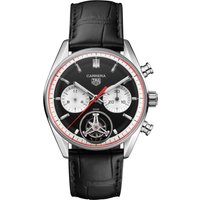 Carrera Tourbillon 42mm Centenary Mens Watch Black The Watches Of Switzerland Group Exclusive