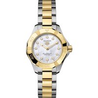 Aquaracer Professional 100 28mm Ladies Watch 18k Yellow Gold