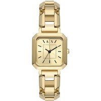 Three-Hand Gold-Tone Stainless Steel Ladies Watch