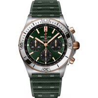 Chronomat B01 Chronograph 42mm Mens Watch Green Rubber