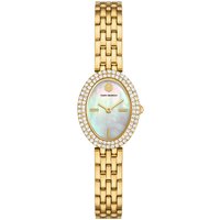Oval Gold Plated Ladies Watch