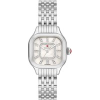 Meggie Stainless Steel Diamond Dial Watch