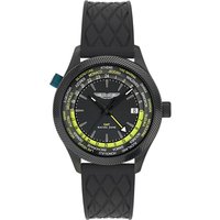 Quartz 41mm Mens Watch Black Dial