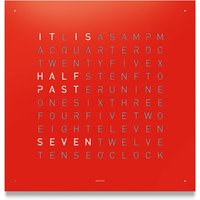 CLASSIC Stainless Steel Red Pepper Wall Clock 45cm