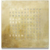 EARTH 90 Large Creator's Edition Silver & Gold Wall Clock