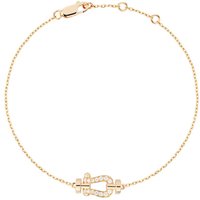 Force 10 18ct Yellow Gold 0.06ct Diamond Bracelet