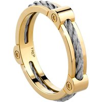 Force 10 18ct Yellow Gold Cable Winch Ring - Ring Size O