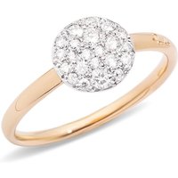 Sabbia 18ct Rose Gold 0.20ct Diamond Ring - Ring Size N Sabbia 18ct Rose Gold 0.20ct Diamond Ring - Ring Size N