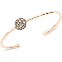 Sabbia 18ct Rose Gold 0.40ct Brushed Brown Diamond Bangle Sabbia 18ct Rose Gold 0.40ct Brushed Brown Diamond Bangle