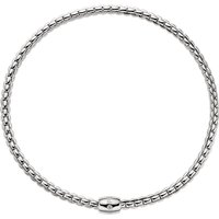 18ct White Gold Flex'it 0.05ct Diamond Necklace