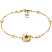 Mappin and Webb 18ct Yellow Gold Icon Cutout Star Bracelet