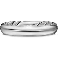 DY Mercer® Band Ring In Sterling Silver, 3.7mm - Ring Size O