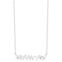 Mappin and Webb Sale Enjoy 55% Off 18ct White Gold Diamond Bar Necklace
