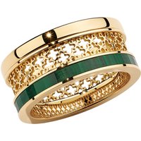 Dare to Dream 18ct Yellow Gold Diamond & Malachite Ring at Goldsmiths Jewellery Dare to Dream 18ct Yellow Gold Diamond & Malachite Ring.
