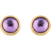 18ct Yellow Gold Jaipur Colour Collection Amethyst Stud Earrings
