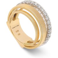 18ct Yellow Gold Masai Collection Diamond Ring - Ring Size P