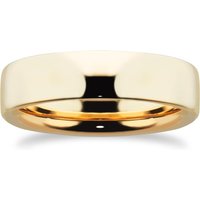 9ct Yellow Gold 5mm Ring - Ring Size O