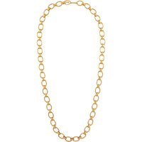 Vintage YSL Yellow Gold Plated Chain Necklace Vintage YSL Yellow Gold Plated Chain Necklace
