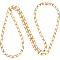 Vintage Dior Yellow Gold Plated Chain Necklace Vintage Dior Yellow Gold Plated Chain Necklace