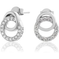 Sterling Silver Classics Interlink Drop Stud Earrings at Goldsmiths Jewellery Sterling Silver Classics Interlink Drop Stud Earrings.