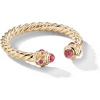 Renaissance Ring in 18ct Yellow Gold with Rubies - Ring Size L.5