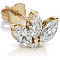 Mappin and Webb 18ct Yellow Gold 025ct Diamond Lot Single Traditional Stud Earring