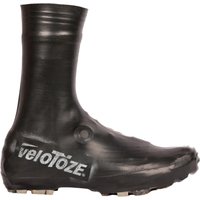 Velotoze mtb alto / látex super forte capas de sapatos pretas