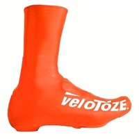 Capa de calçado alta (laranja) ciclismo laranja velotoze
