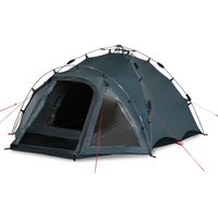 qeedo Quick Oak Campingzelt - Sekundenzelt mit innovativem Quick-Up-System, stabil & wasserdicht, ideal für Camping & Festival, Komfort-Zelt für bis zu 3 Personen, mit Vorraum & Moskitonetz aus Mesh